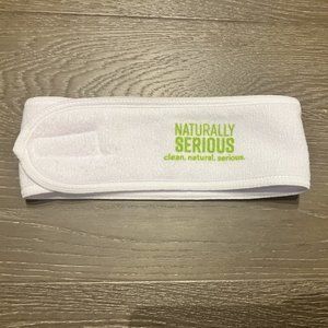 Naturally Serious Adjustable Microfiber Spa Headband  - NWOT